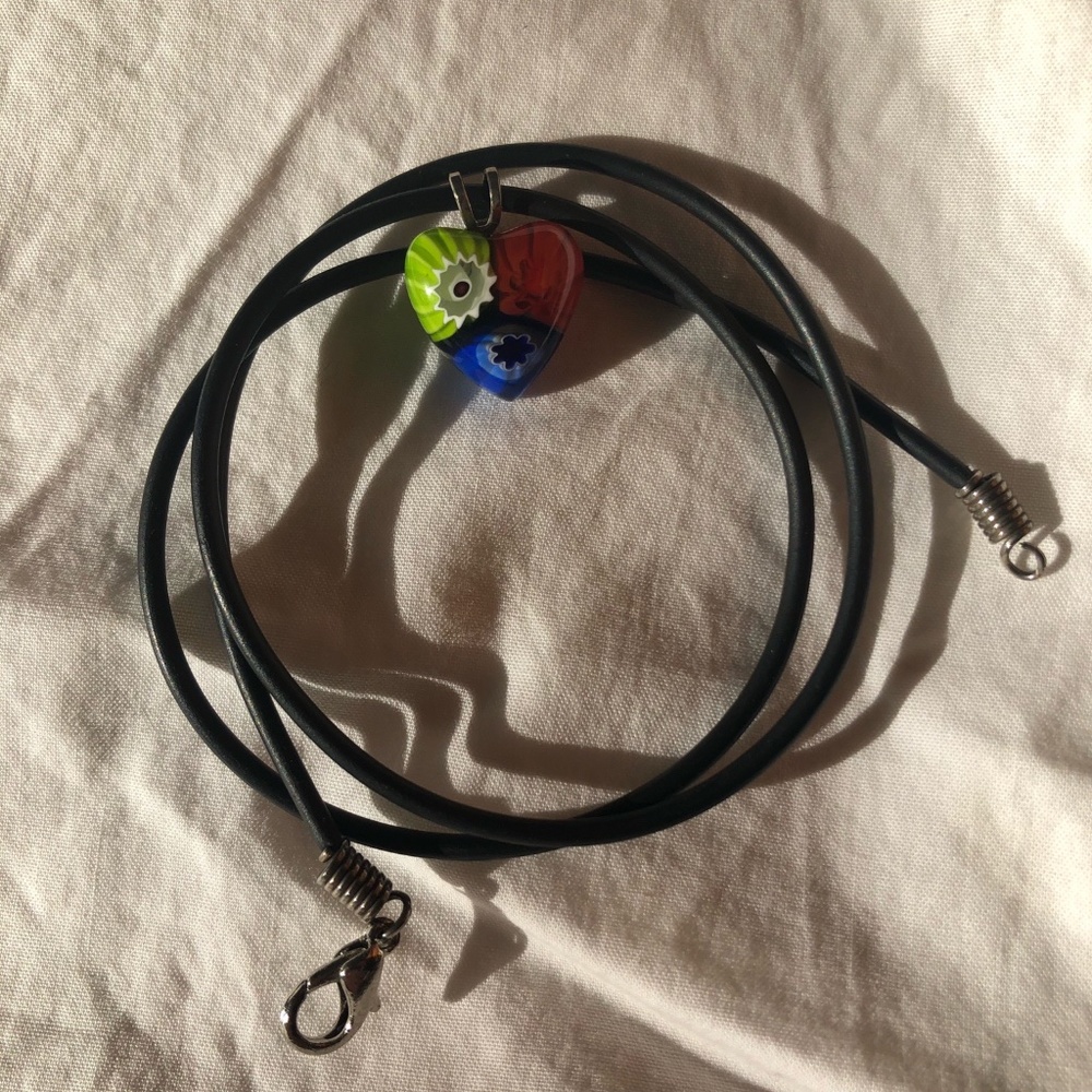 Color Heart Bracelet / Necklace